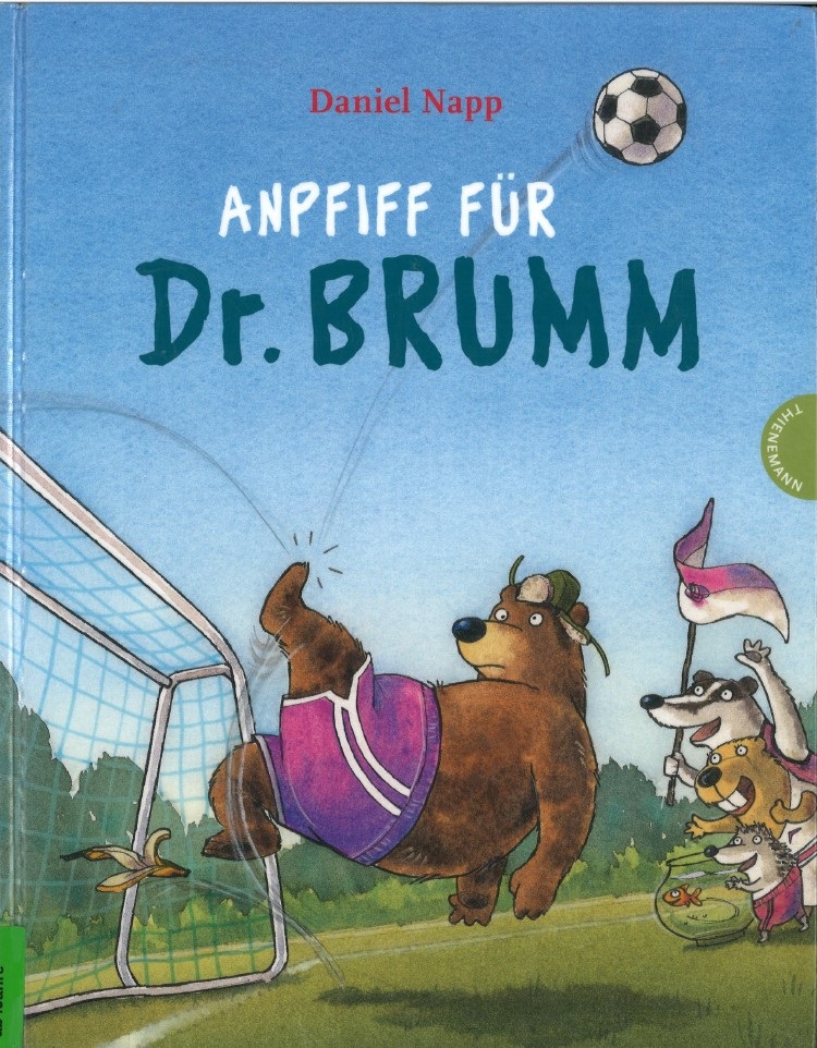 Foto: Buchcover "Anpfiff für Dr. Brumm"