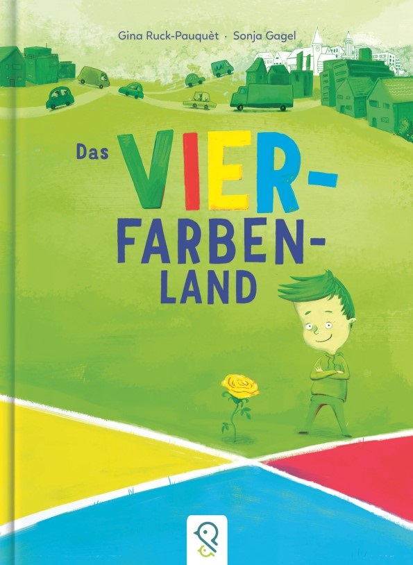 Foto: Buchcover "Das Vier-Farben-Land"
