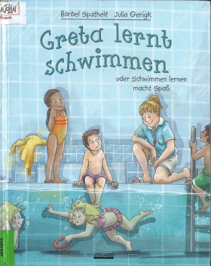 Foto: Buchcover "Greta lernt schwimmen"