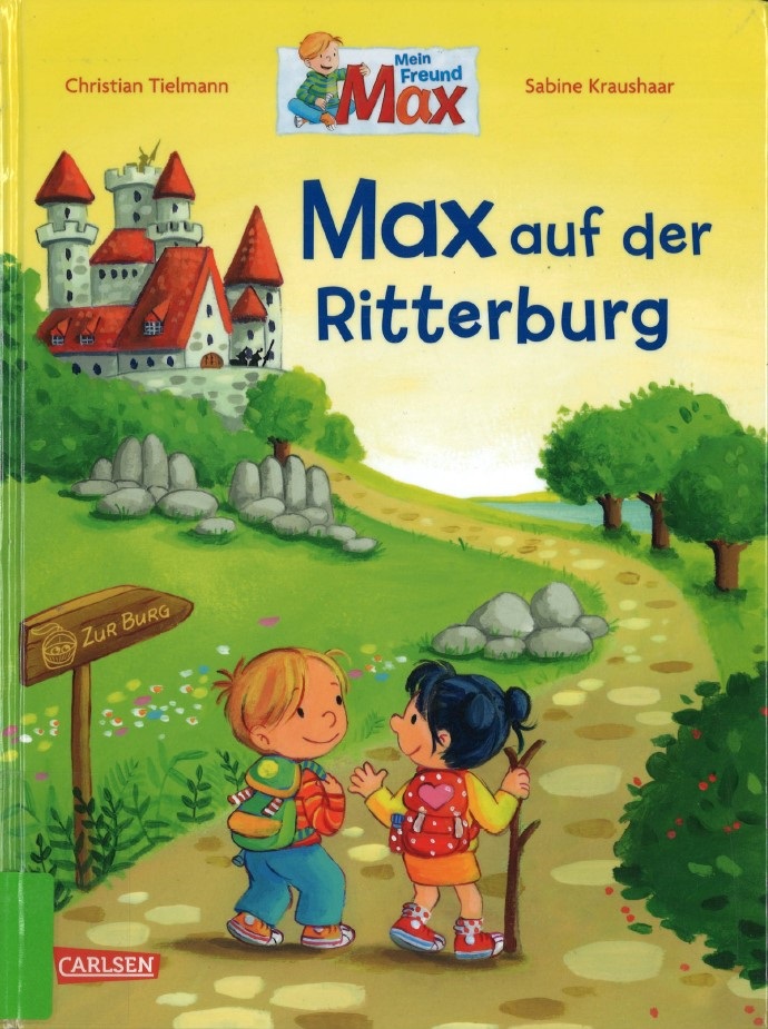 Foto: Buchcover "Max auf der Ritterburg"