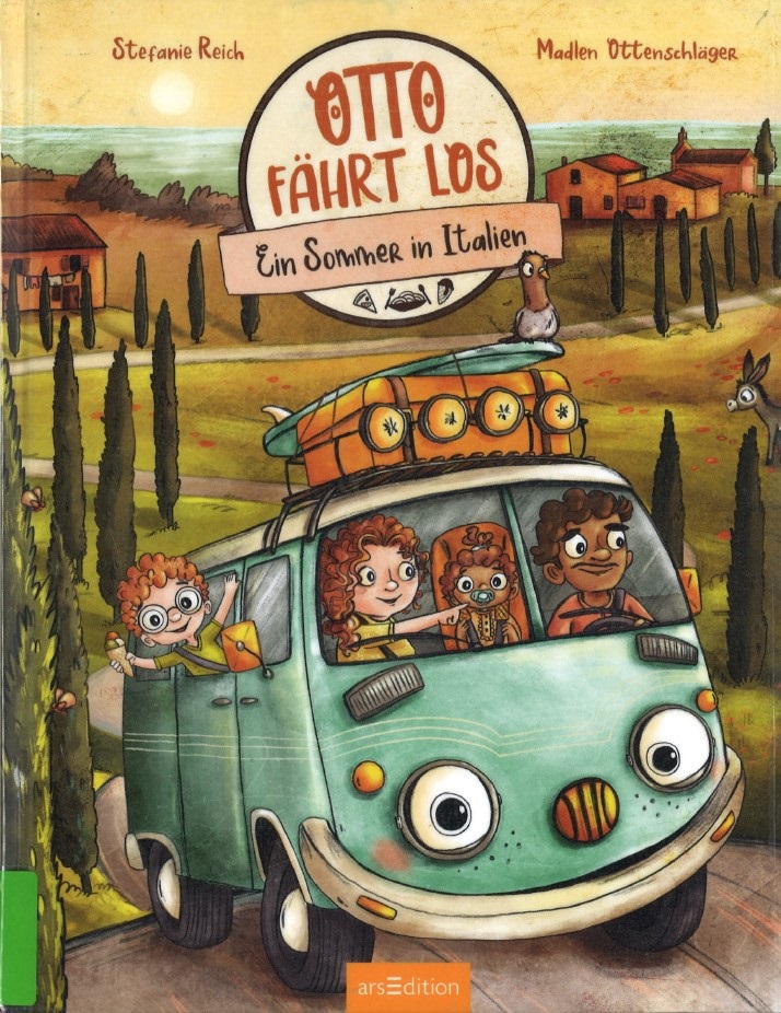 Foto: Buchcover "Otto fährt los - Ein Sommer in Italien"