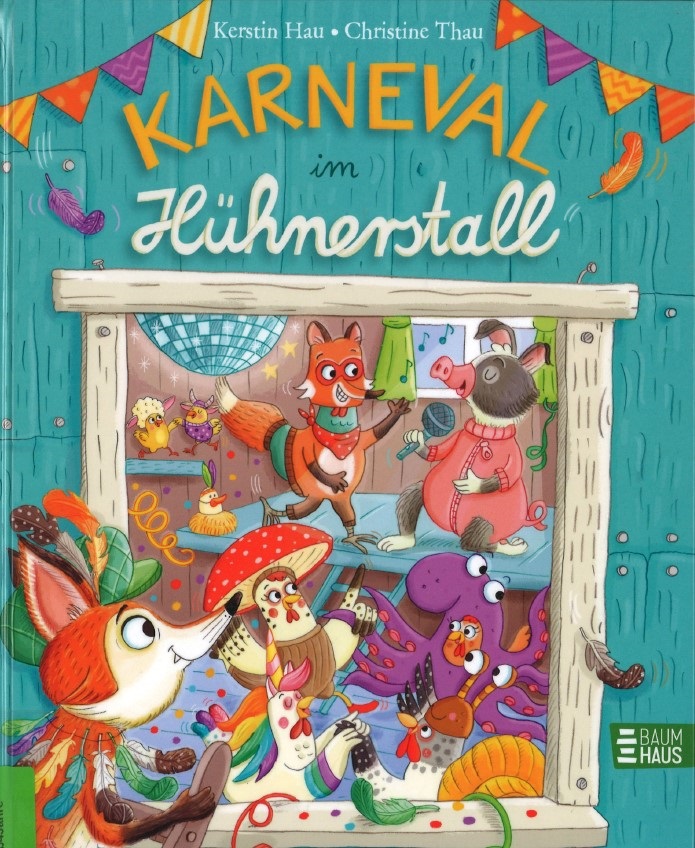 Foto: Buchcover "Karneval im Hühnerstall"