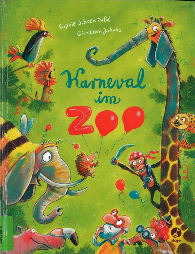 Foto: Buchcover "Karneval im Zoo"