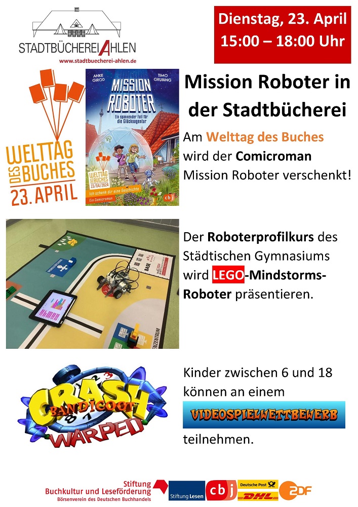 Plakat: Mission Roboter