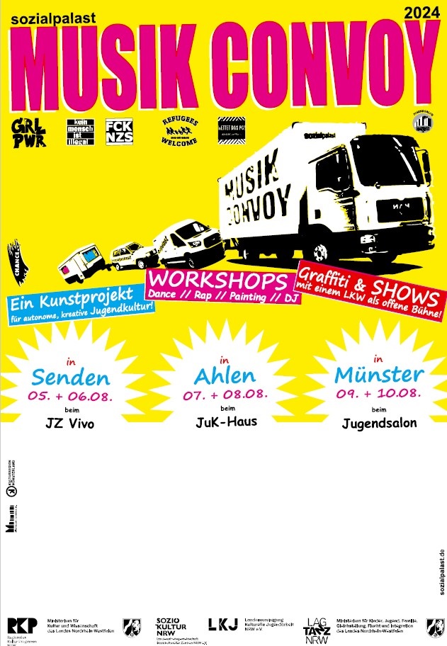 Foto: Plakat Musik Convoy