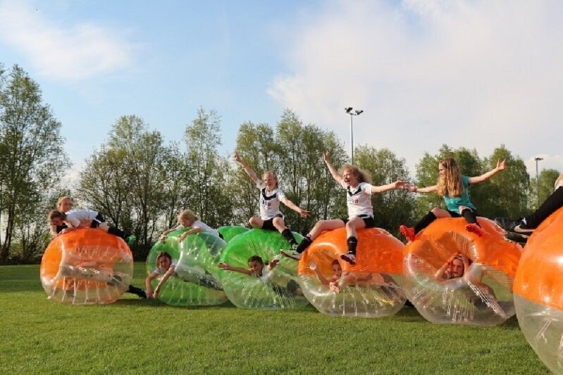 Einladung zum Westfälischen Bubble-Wort-Parkour: Literatur und Sport für Kinder