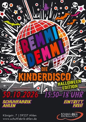 Foto: Plakat Halloween-Kinder-Party