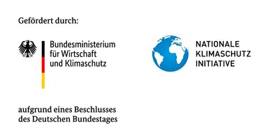 Logo: Bundesministerium für Wirtschaft und Klimaschutz und Nationale Klimschutzinitiative