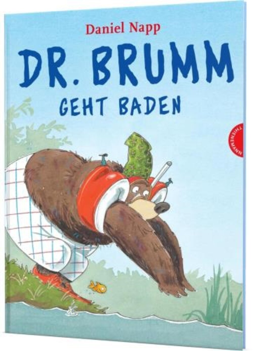 Foto: Buchcover "Dr. Brumm geht baden"