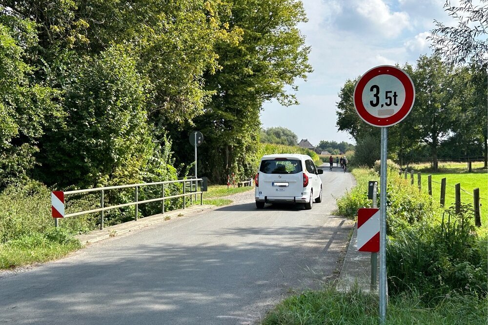 Schweres Gerät verlangt Brücken alles ab