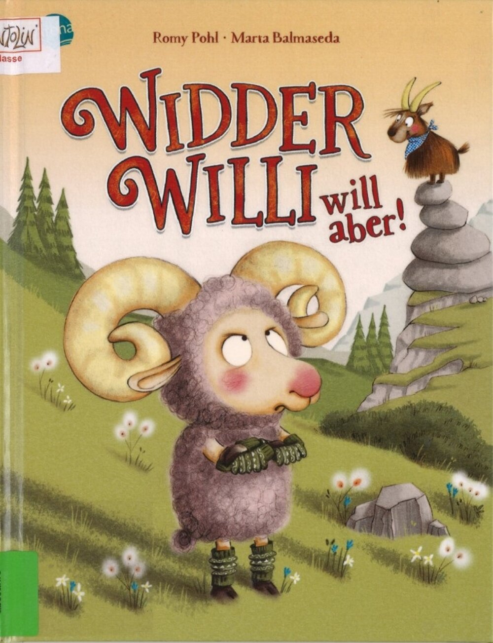 Foto: Buchcover "Widder Willi will aber"