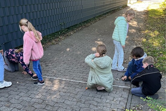 Genau hingeschaut haben Schülerinnen und Schüler im Umfeld der Martinschule.
