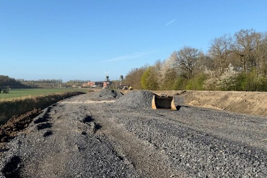 Foto: Baustelle Osttangente