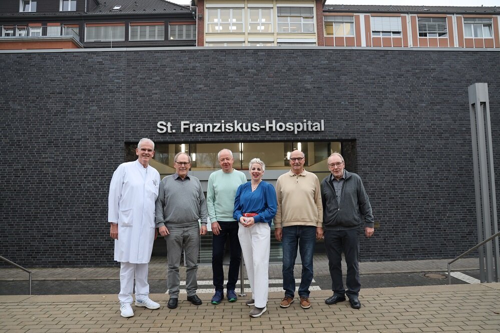 Bürgerbrunch der Bürgerstiftung - Spendenübergabe im St. Franziskus-Hospital Ahlen