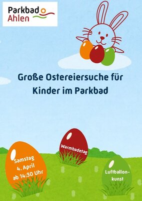 Foto: Plakat Ostereiersuchen