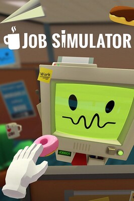 Foto: Titelseite des Spieles Job Simulator