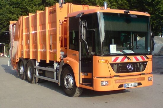 Die Müllabfuhr kommt einen Tag später.