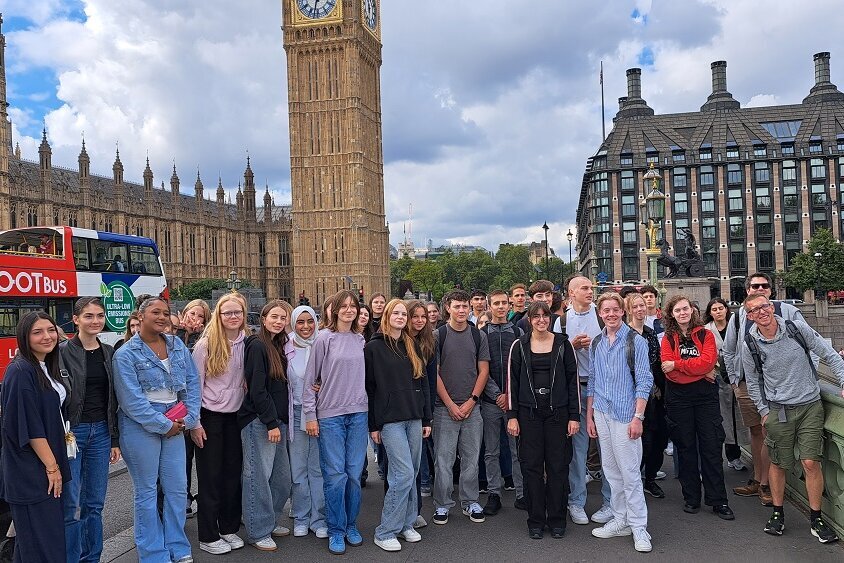 „Bilis“ entdecken England: Klassenfahrt nach Canterbury, London und Dover