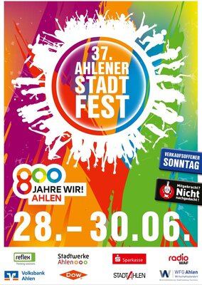 Foto: Plakat Stadtfest 2024