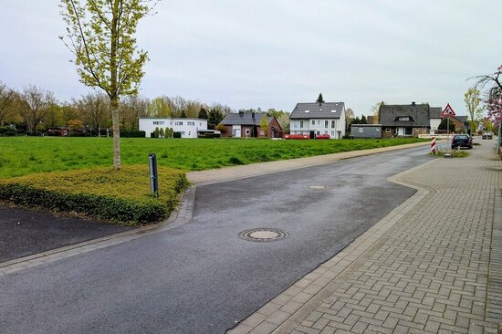 Hier erfolgt die Sperrung der Chamissostraße.