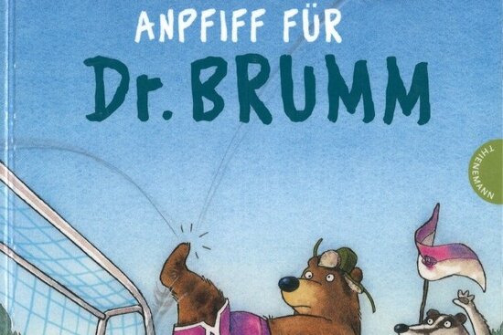 Foto: Buchcover "Anpfiff für Dr. Brumm"