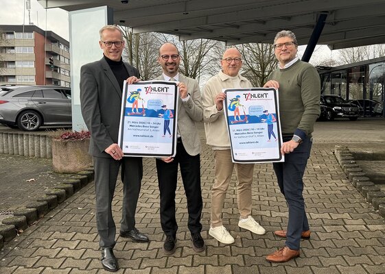 Foto: Pressevorstellung der Ahlener Ausbildungsmesse 2026