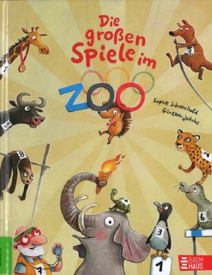 Foto: Buchcover "Die Großen Spiele im Zoo"