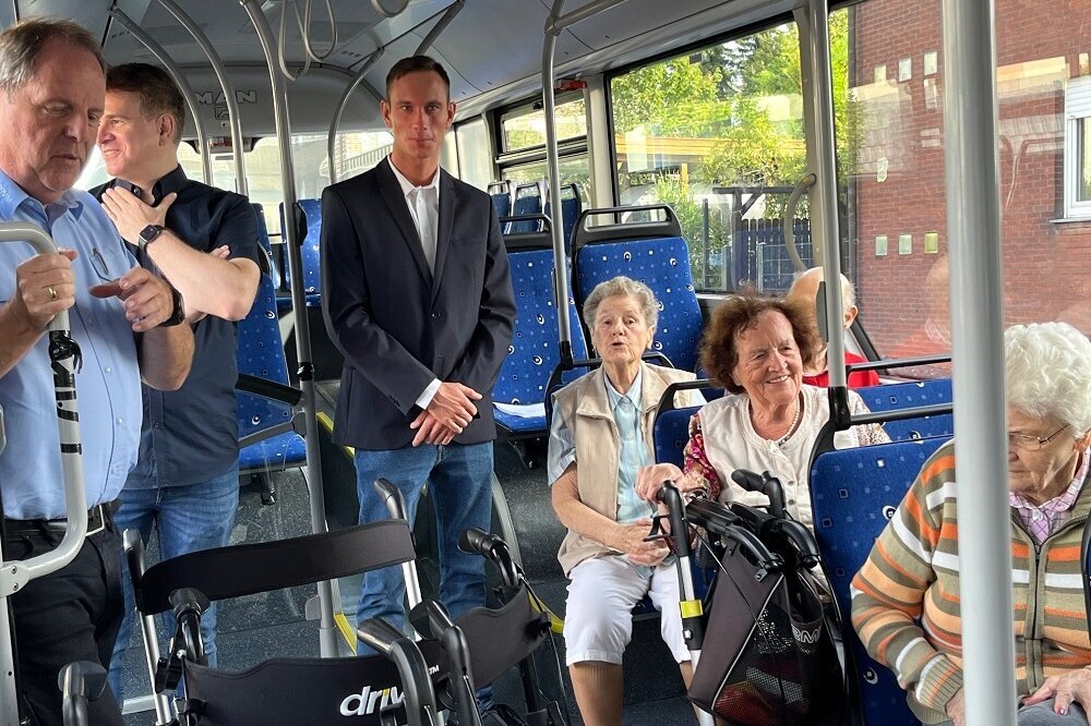 Mit dem Rollator sicher im Bus unterwegs