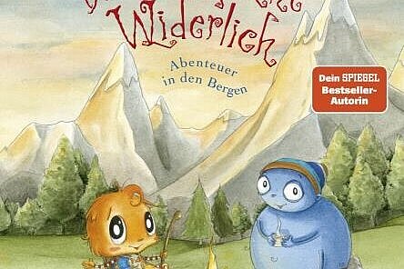 Foto: Buchcover "Die kleine Spinne Widerlich - Abenteuer in den Bergen"
