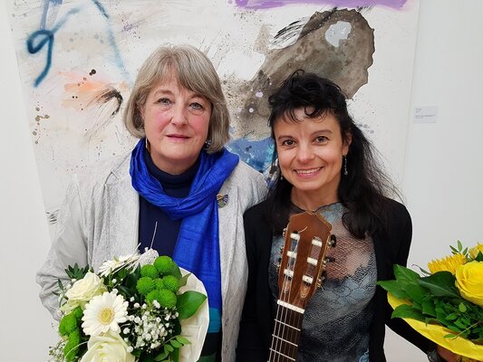Foto: Hildegard Offele-Aden und Tania Pentcheva