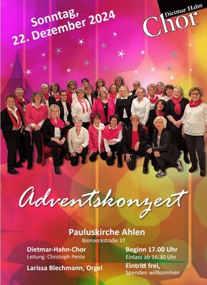 Foto: Plakat Adventskonzert