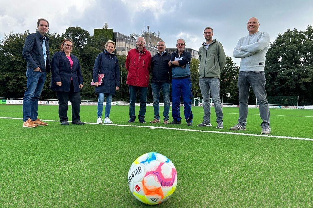 Auf dem Lindensportplatz rollt wieder der Ball