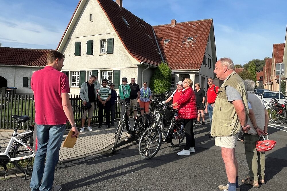 Radtour führte zu guten Beispielen für Klimaschutz 