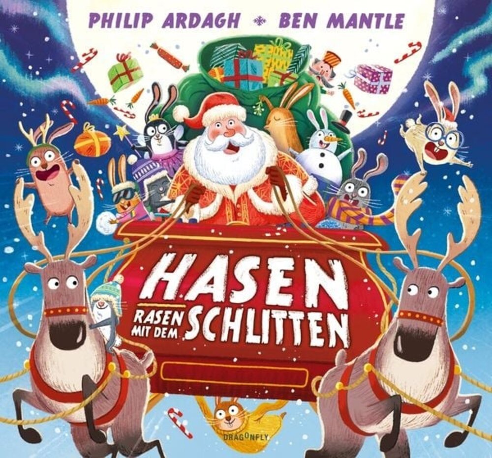 Foto: Buchcover "Hasen rasen mit dem Schlitten"